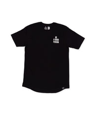 Signature Scallop T-Shirt - Lightweight - Black