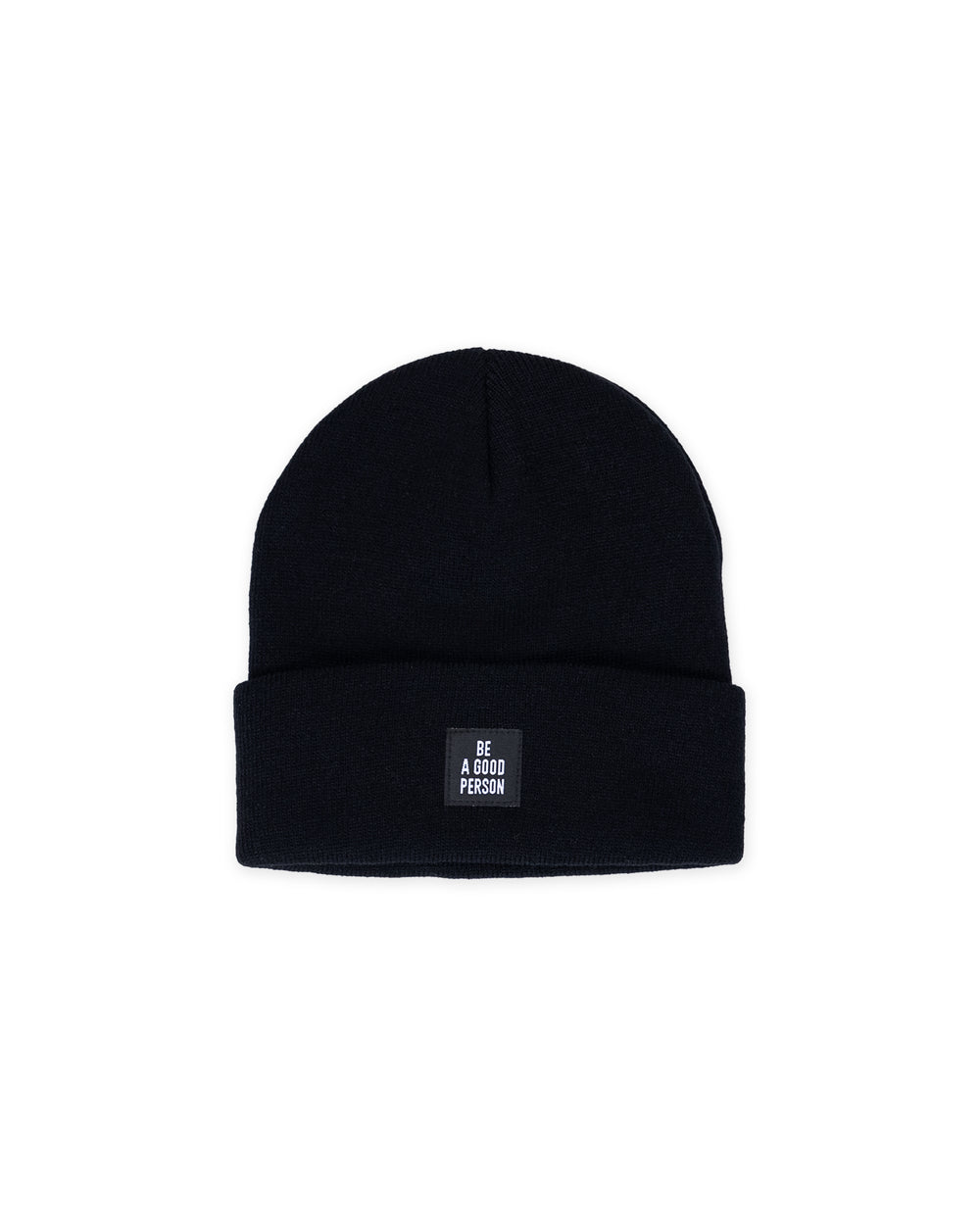 Signature Patch Beanie - Black