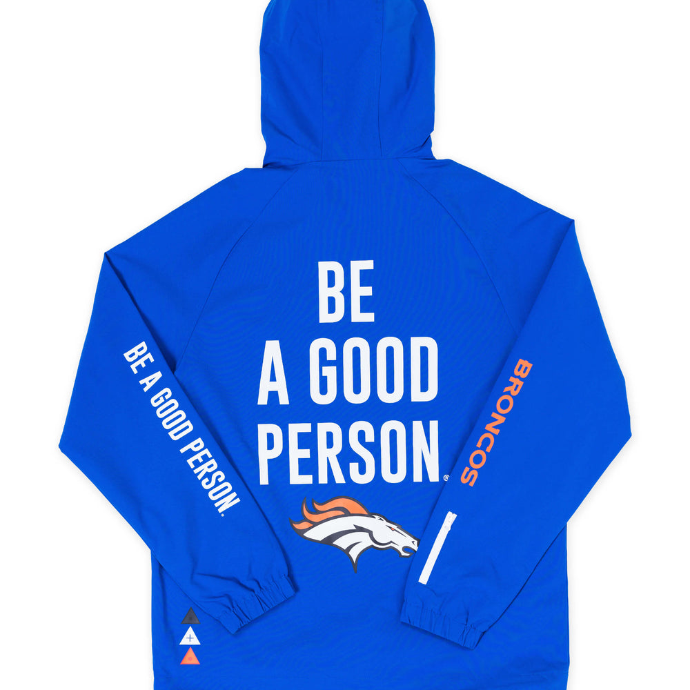 Broncos Legacy Blue Windbreaker