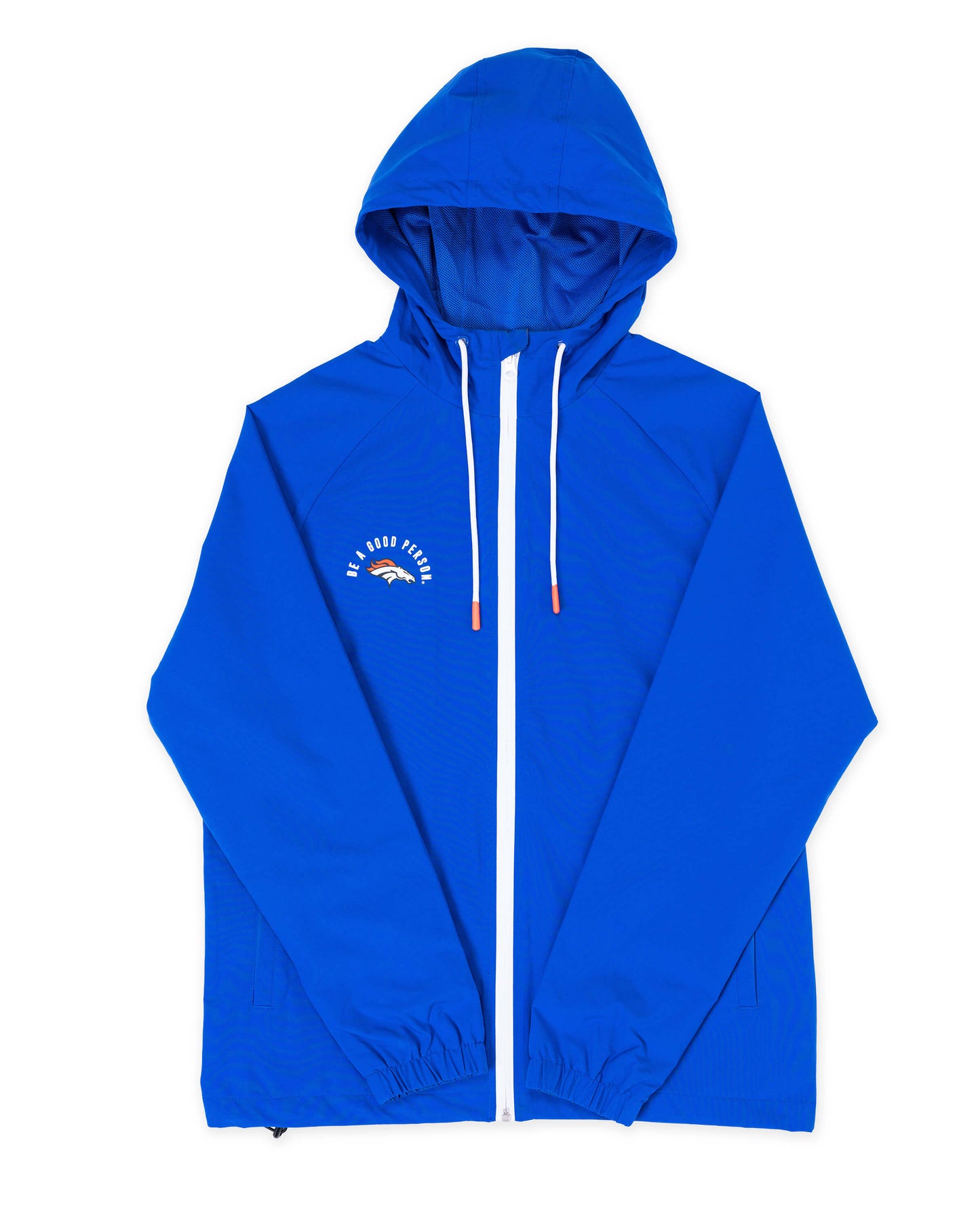 Broncos Legacy Blue Windbreaker