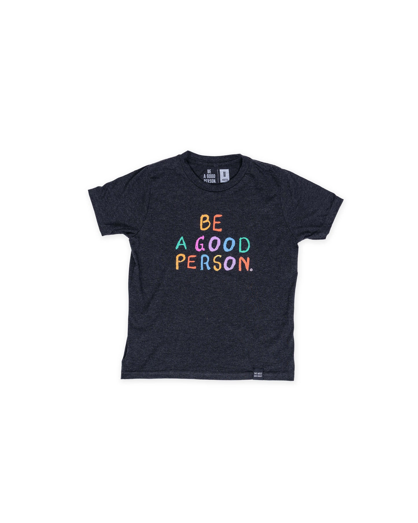 Crayon Spectrum Kids T-Shirt - Charcoal