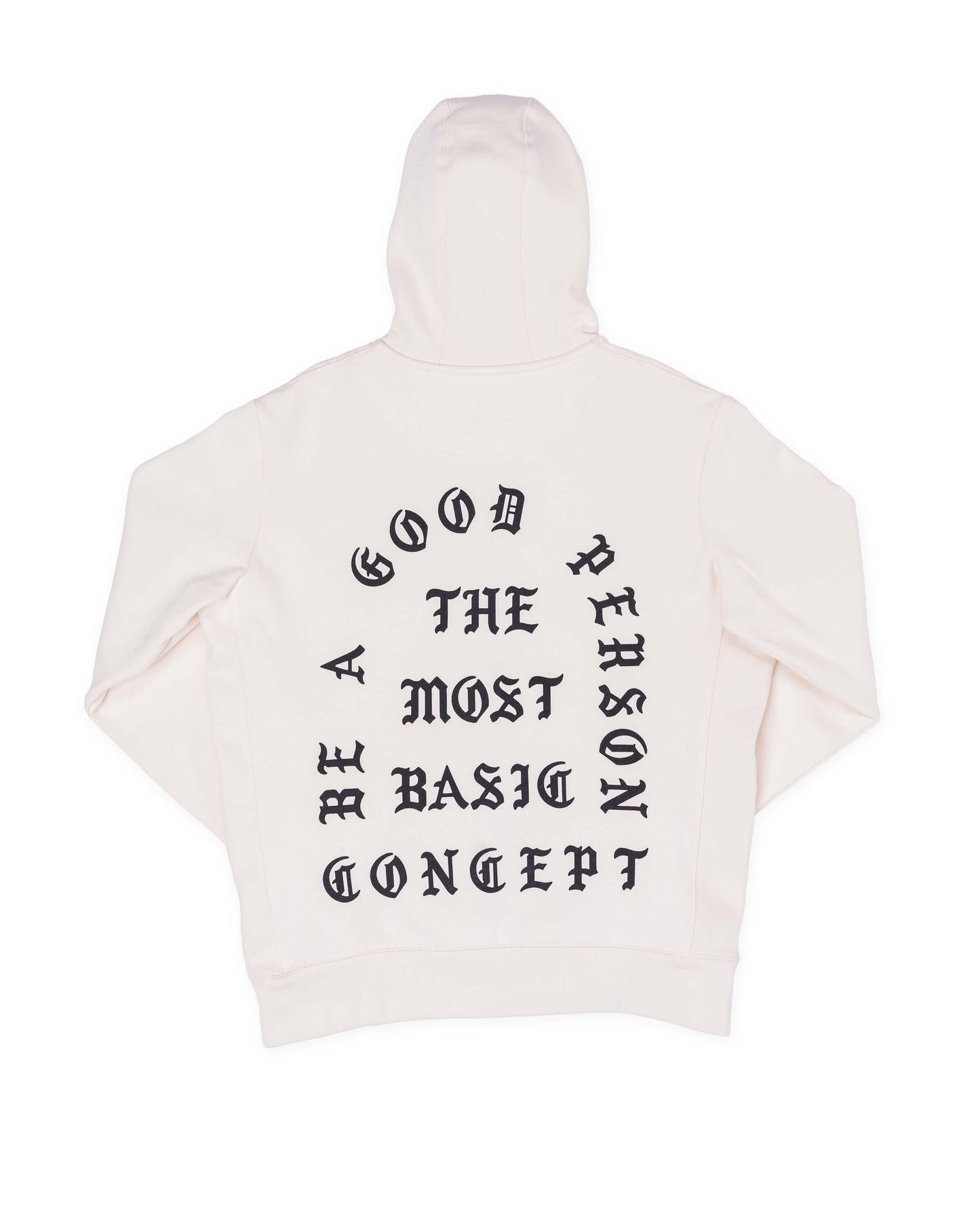 Saint Script Zip Up - Cream