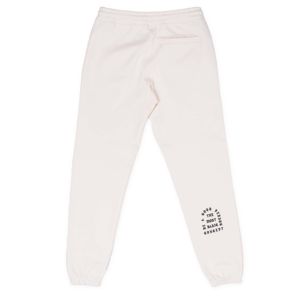 Saint Script Sweatpants - Cream