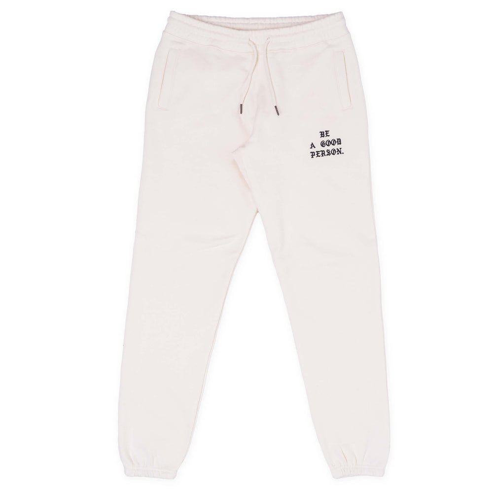 Saint Script Sweatpants - Cream