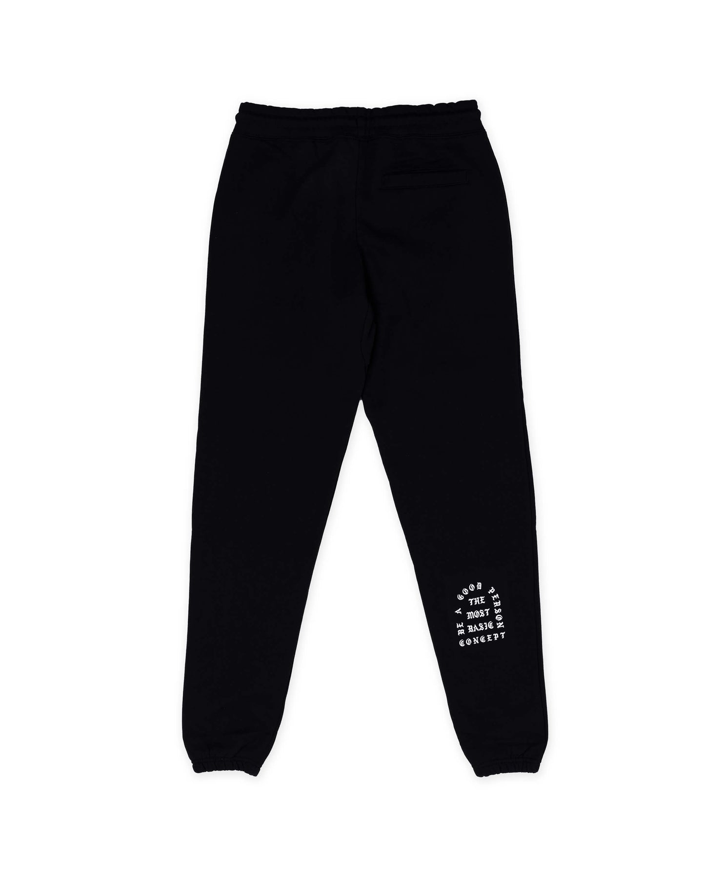 Saint Script Sweatpants - Black