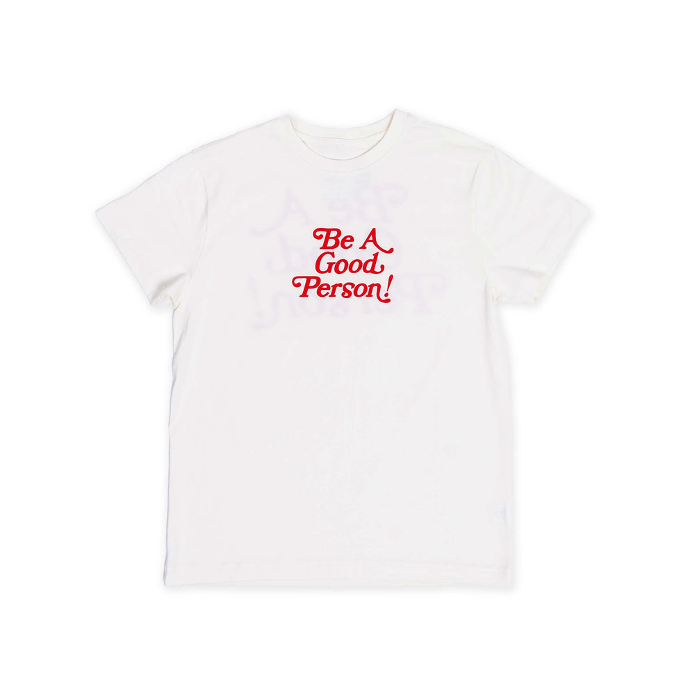 Exclamation T-Shirt - Cream/Red