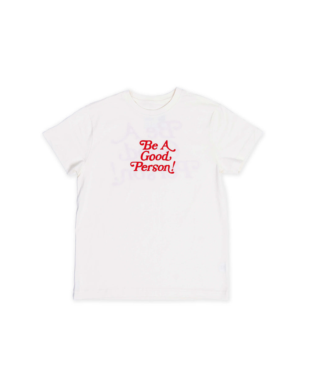 Exclamation T-Shirt - Cream/Red