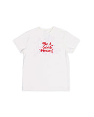 Exclamation T-Shirt - Cream/Red