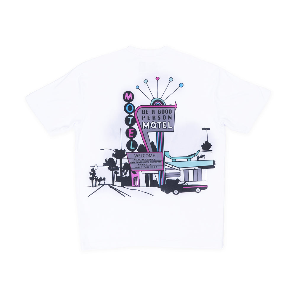 
                      
                        Motel T-Shirt - White
                      
                    