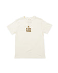 Signature T-Shirt - Cream/Brown