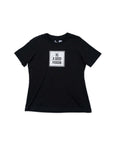 Box Floral Logo T-Shirt - Women's Fit - Black