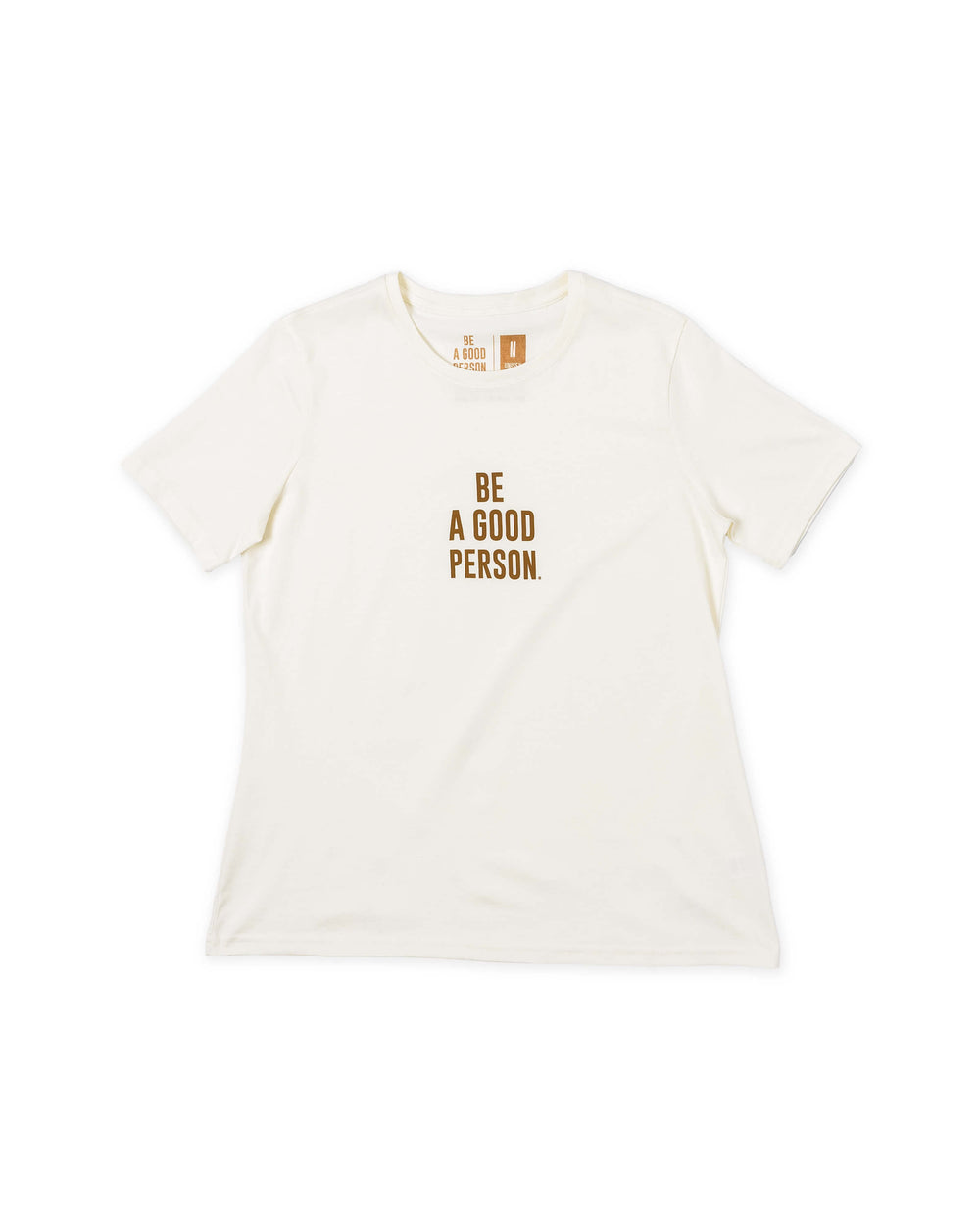 Signature T-Shirt - Women's Fit - Cream/Brown