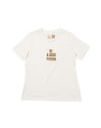 Signature T-Shirt - Women's Fit - Cream/Brown