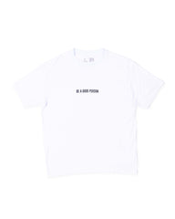 Super Soft Tee - White/Black