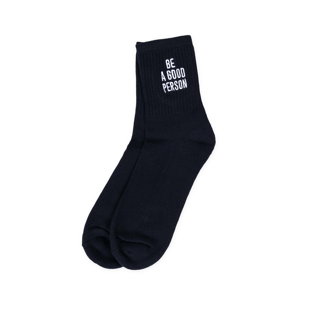 
                      
                        Half Crew Socks - Black
                      
                    