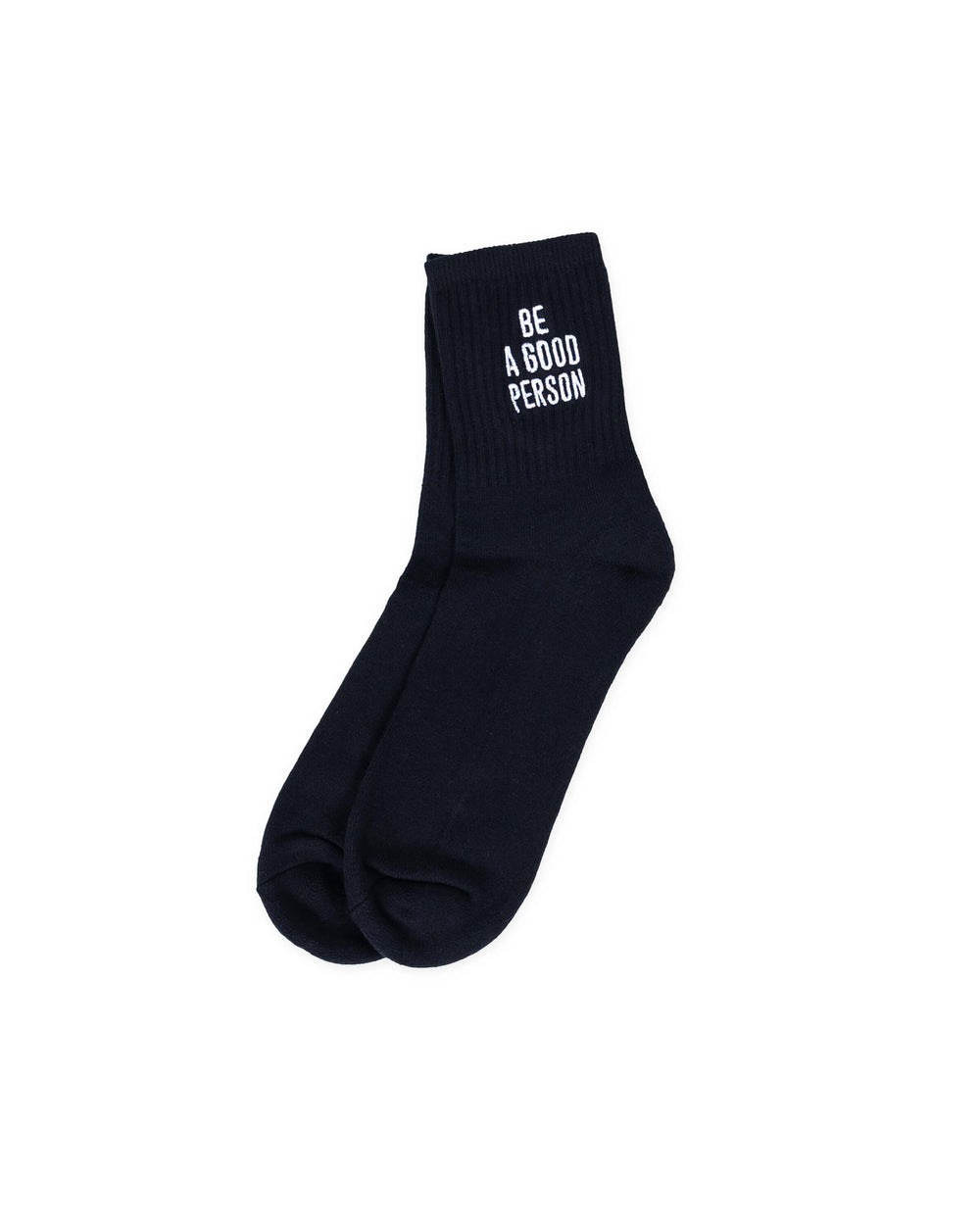 Half Crew Socks - Black