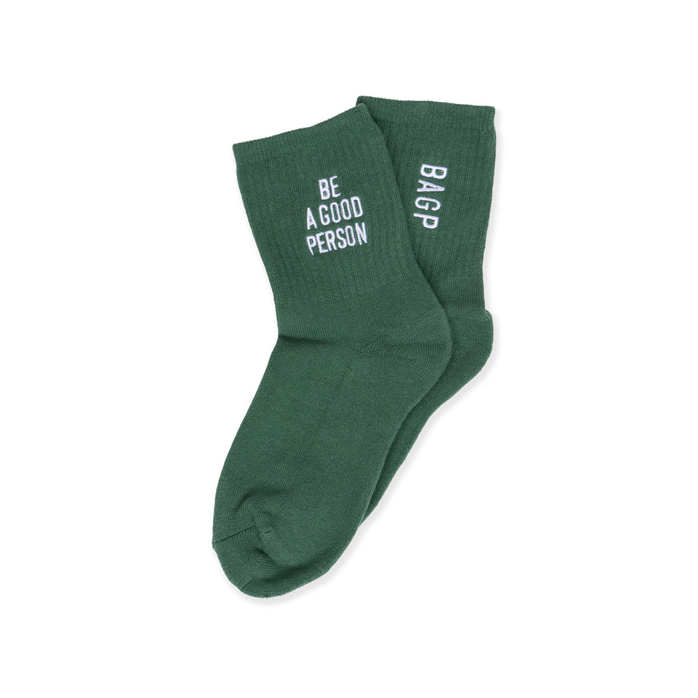 Half Crew Socks - Forest Green