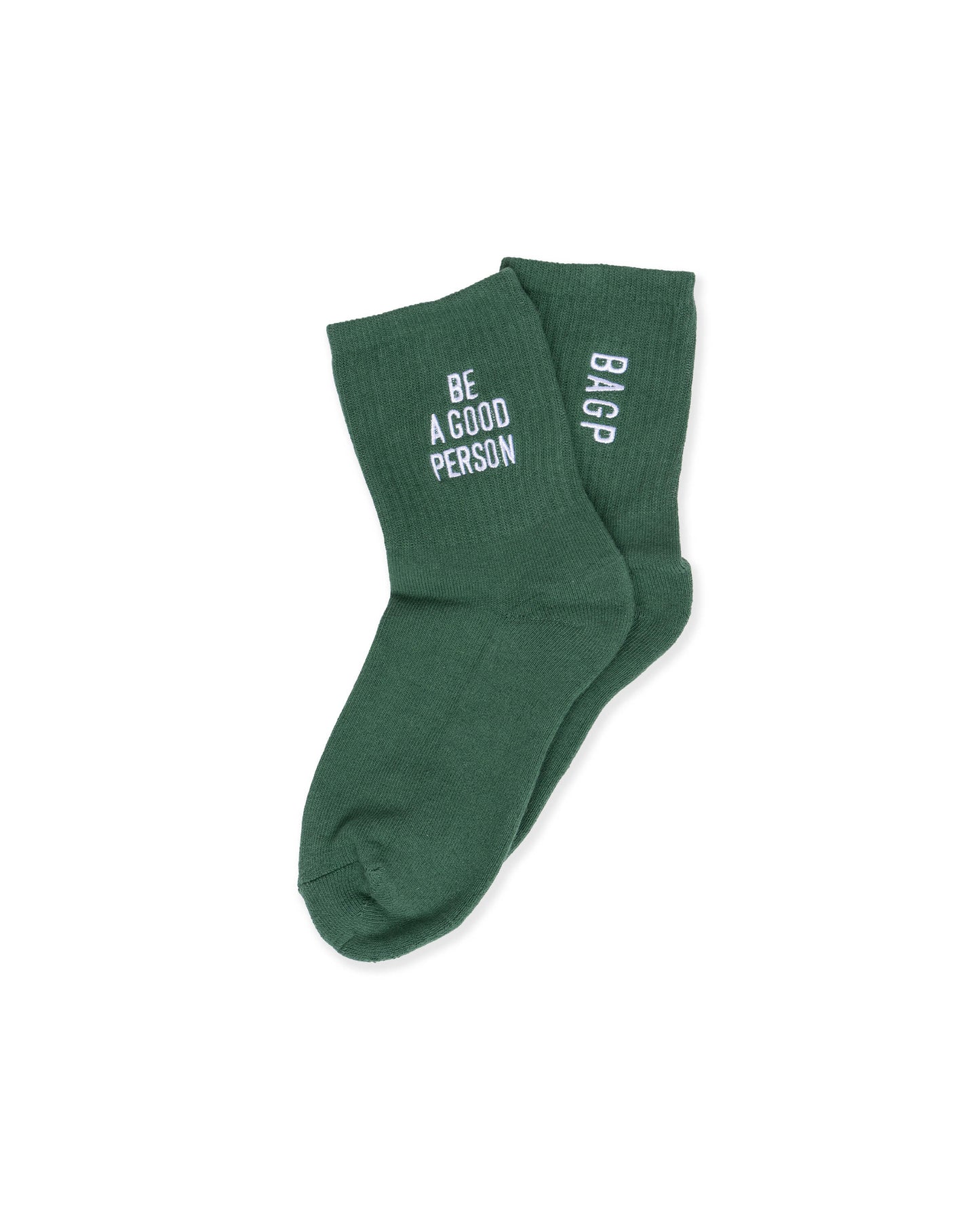 Half Crew Socks - Forest Green