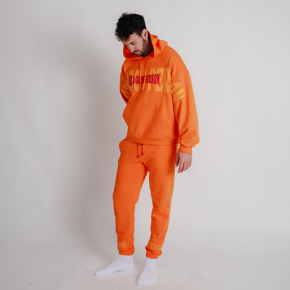 
                      
                        Pinched Sweatpants - Orange Sherbet
                      
                    