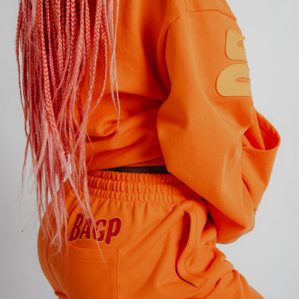 
                      
                        Pinched Sweatpants - Orange Sherbet
                      
                    