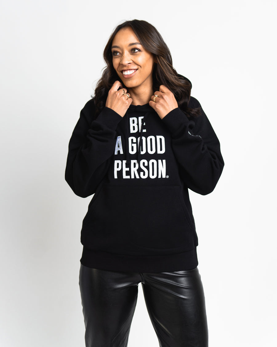 Signature Hoodie - Black – Be Person Good A
