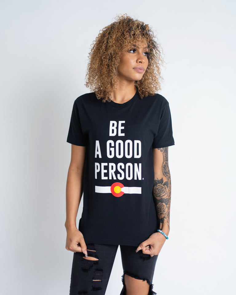 BAGP x Broncos T-shirt - White – Be A Good Person