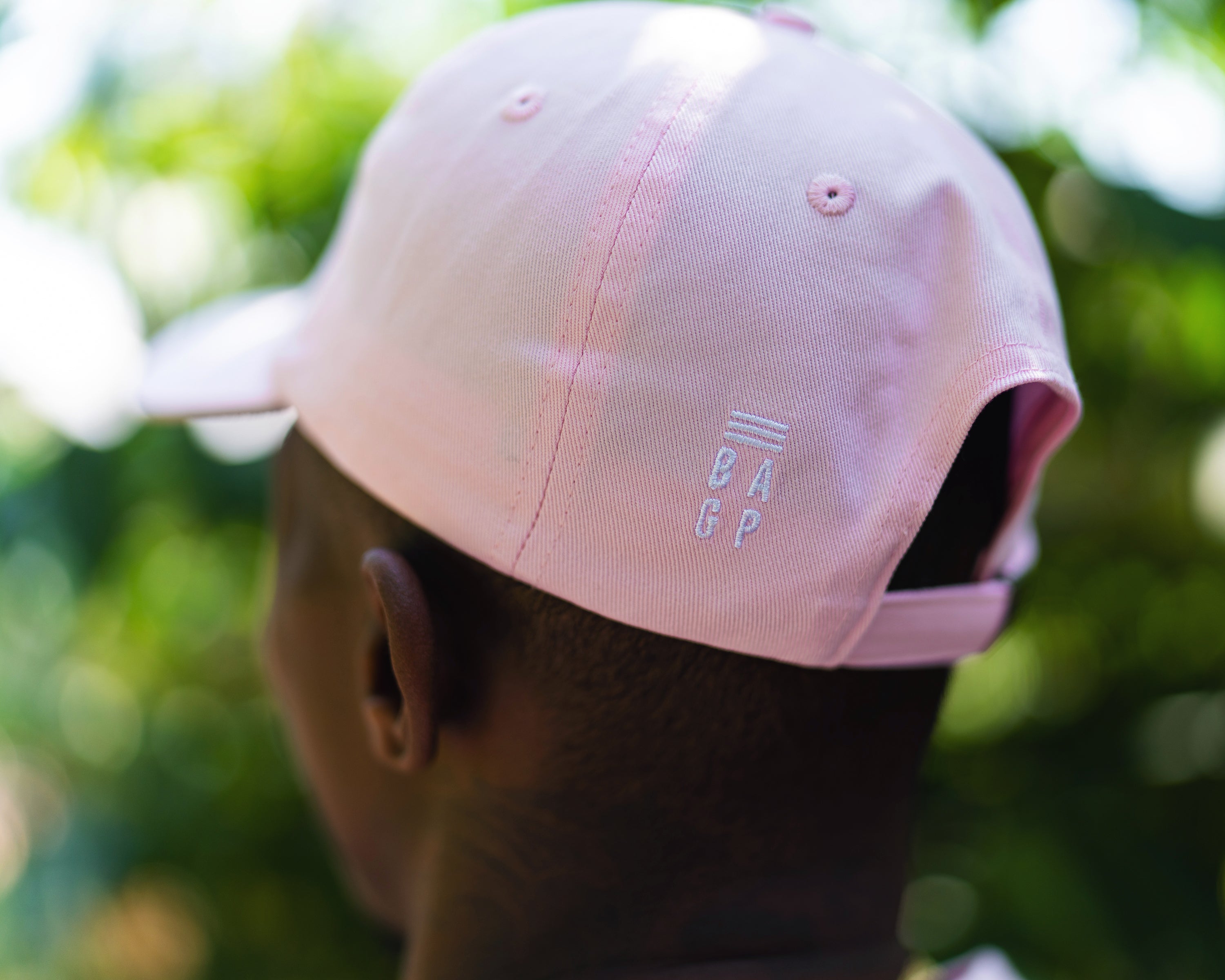 Signature Dad Hat - Light Pink