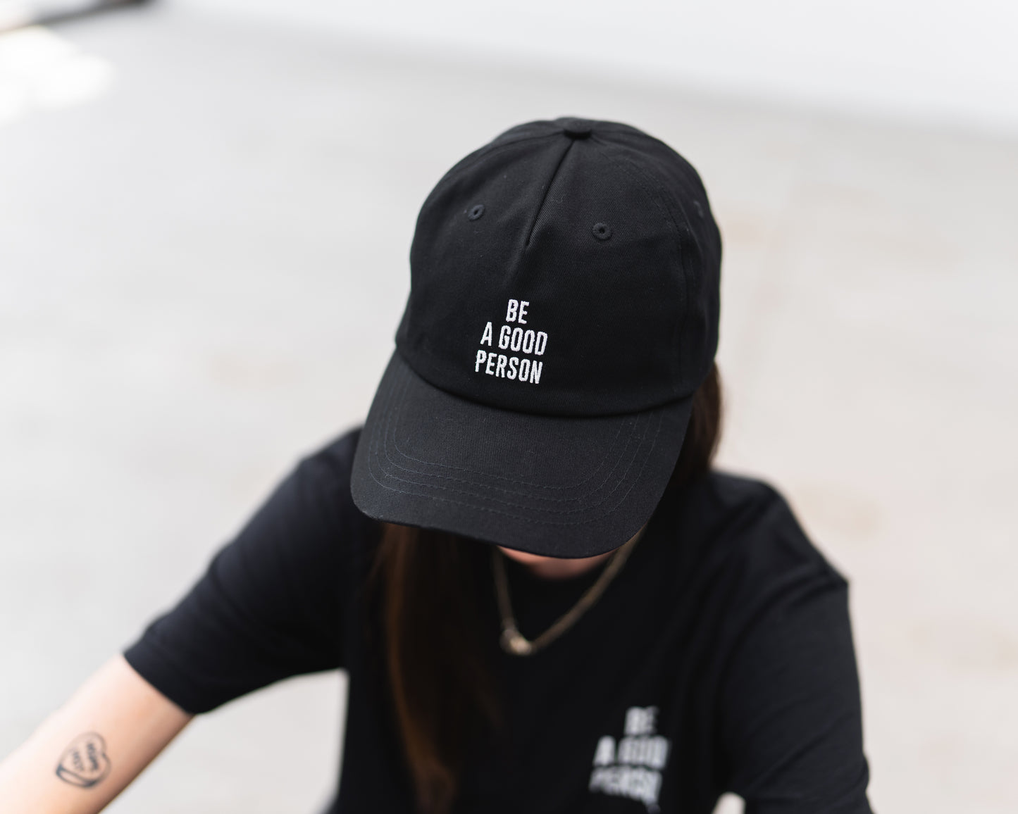 Signature Dad Hat - Black