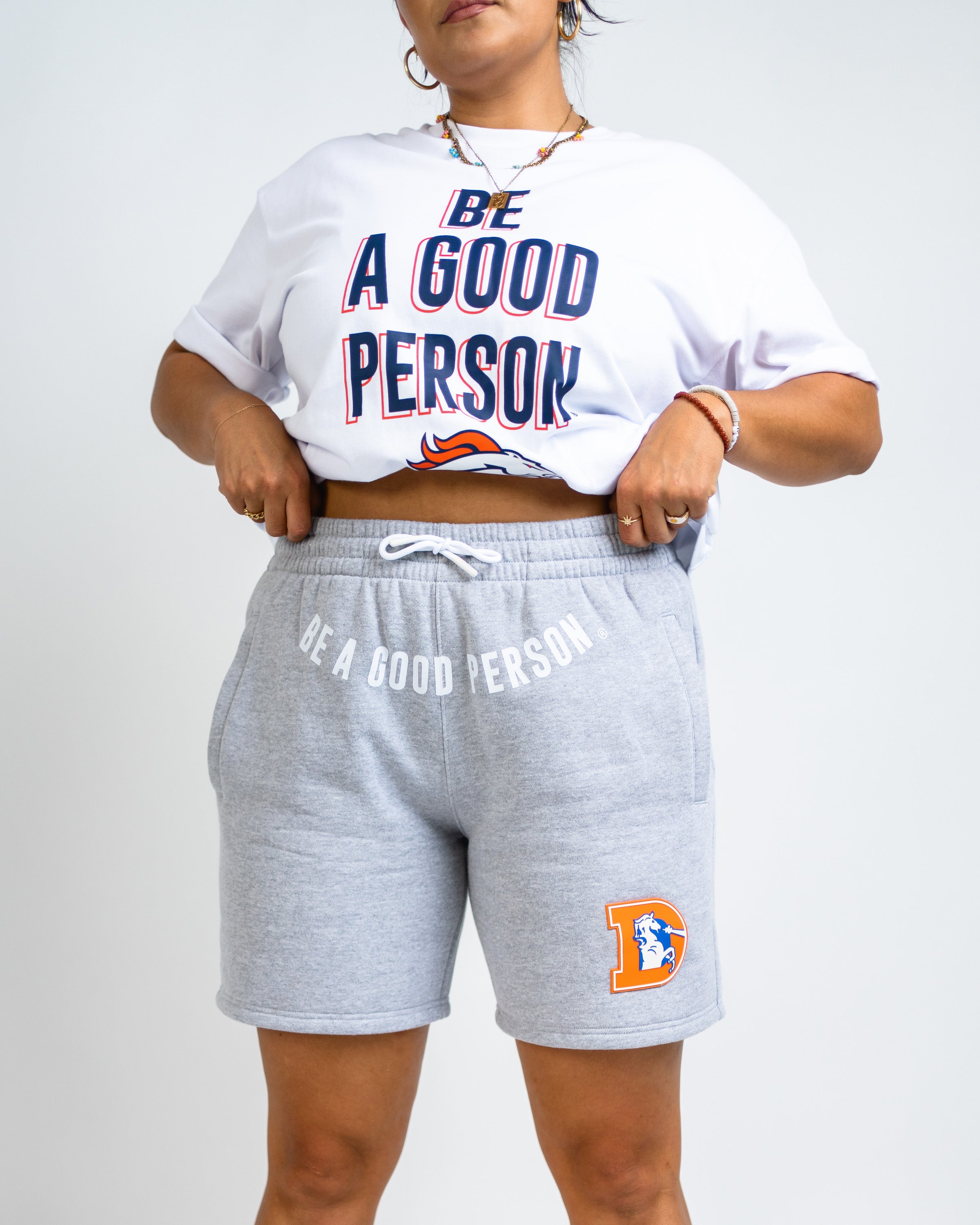 BAGP x Broncos Shorts – Be A Good Person